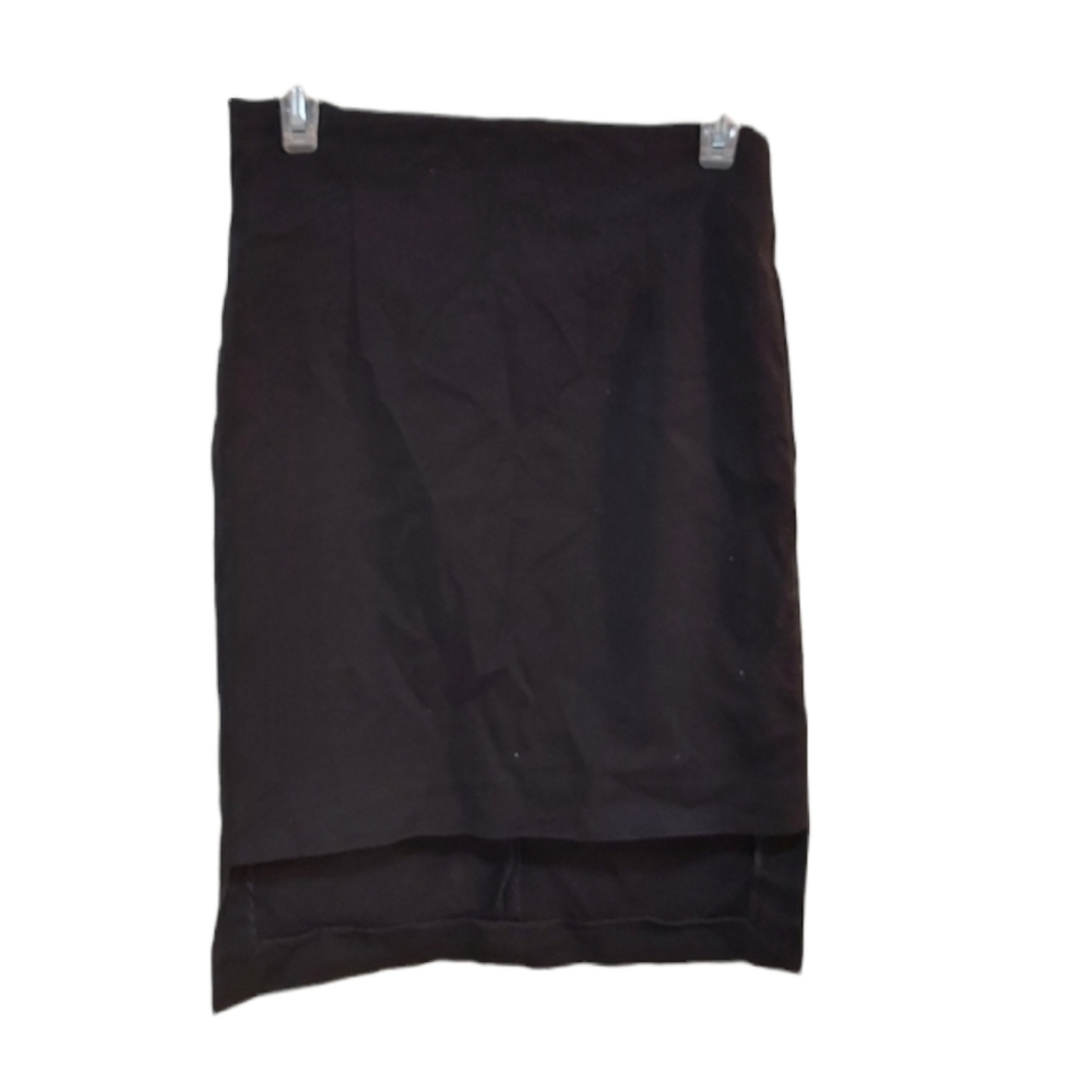 Zara Black High Low Skirt Size Medium (M)
